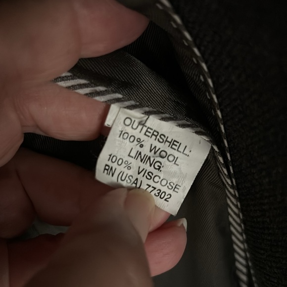 Zara gray wool knee length coat, size XS - Picture 7 of 8